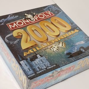 Vintage Board Game Monopoly 2000 Millenium Edition Property Trading Family Fun